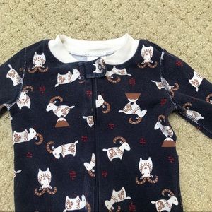 Hanna Andersson One-Piece Ram Pajamas